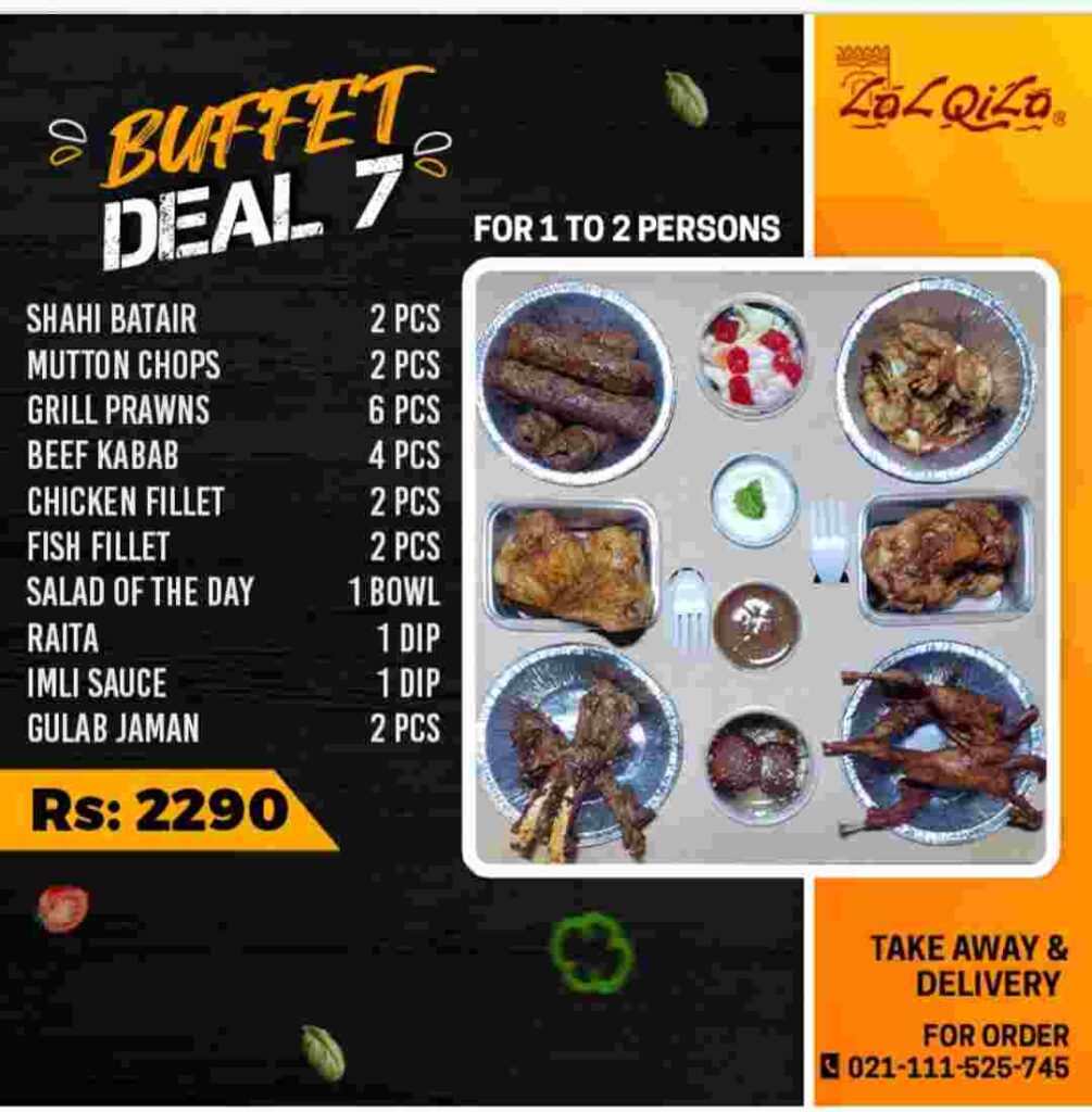 LalQila Restaurant best buffet in Karachi
