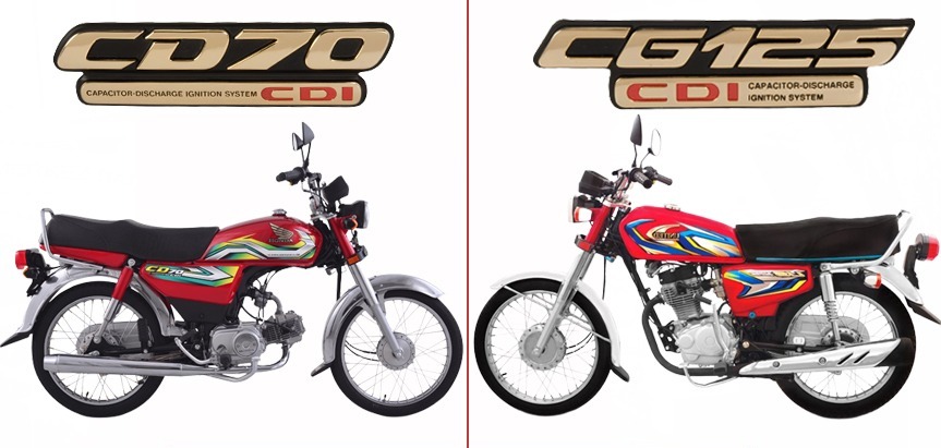 CD 70 vs Honda CG 125