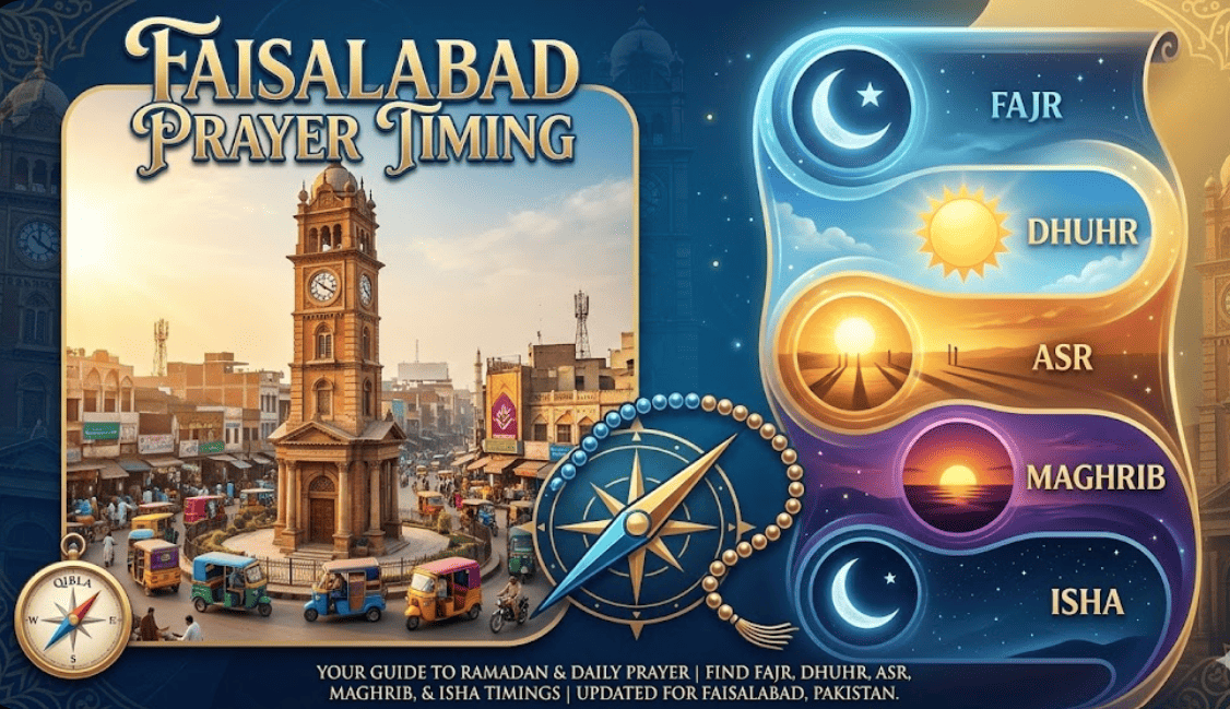 Faisalabad Prayer Times