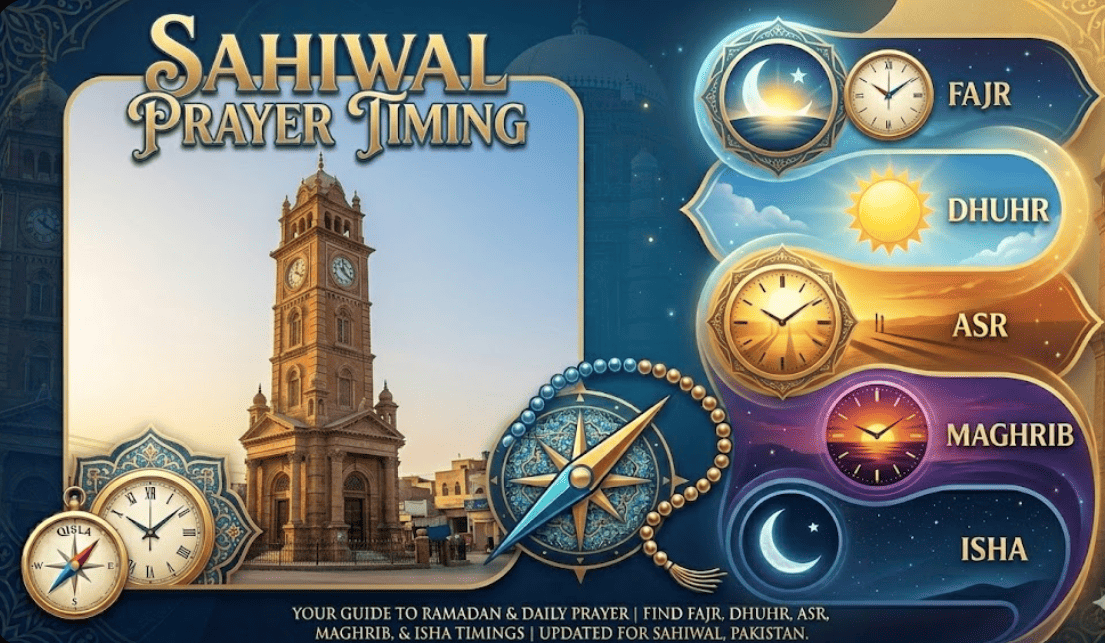 Sahiwal Prayer Times