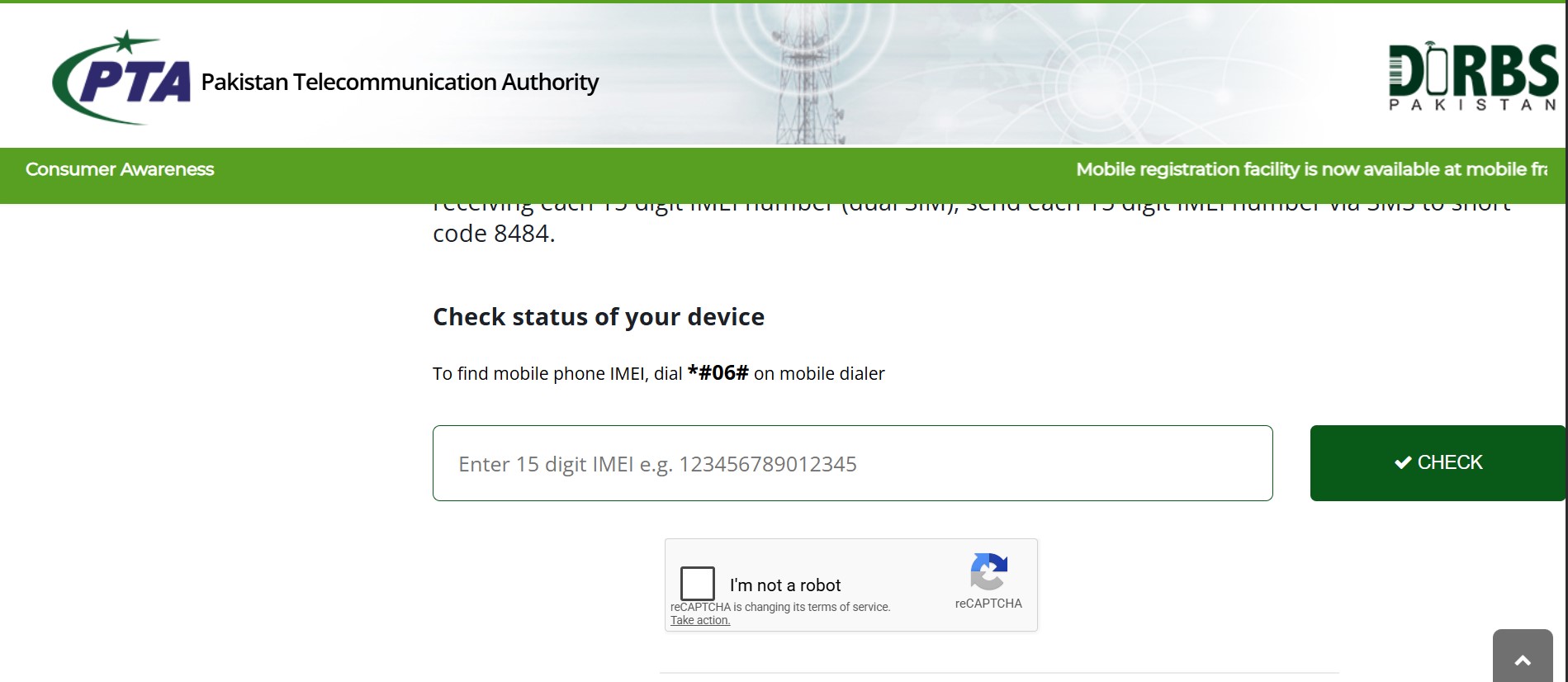 check imei number of mobile
