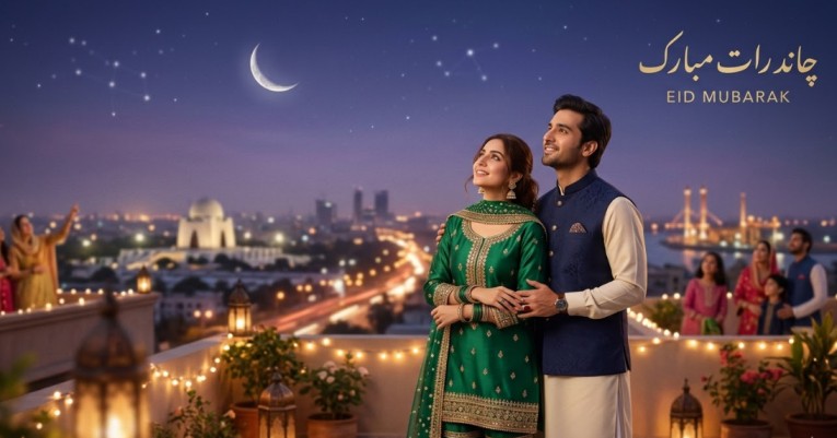 Eid mubarak Couple
