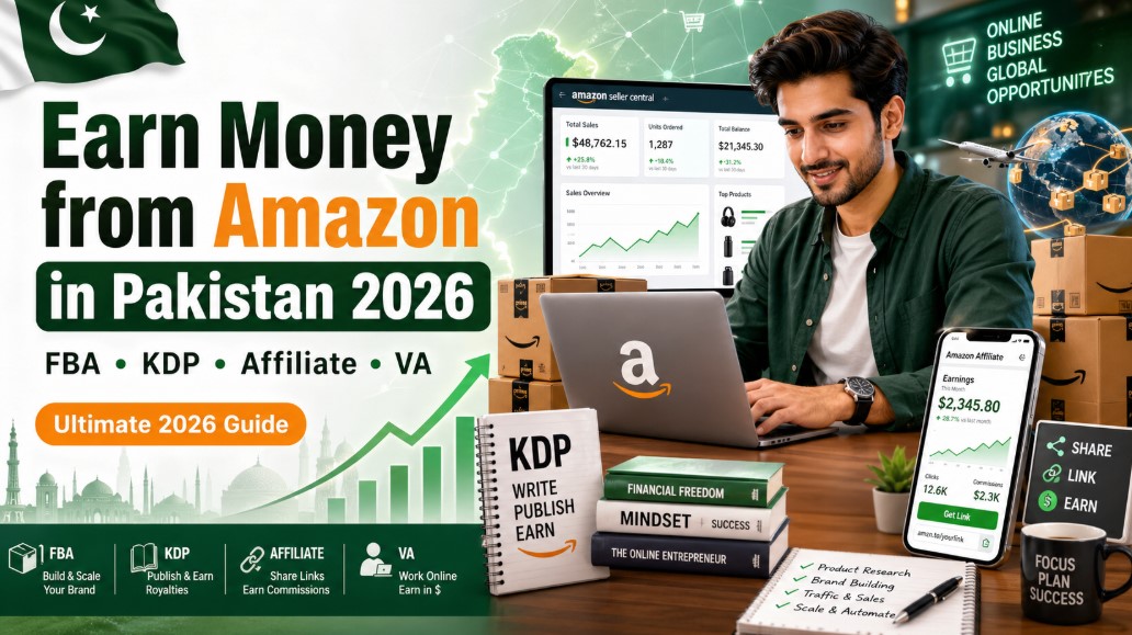 earn money from amazon in Pakistan 2026
