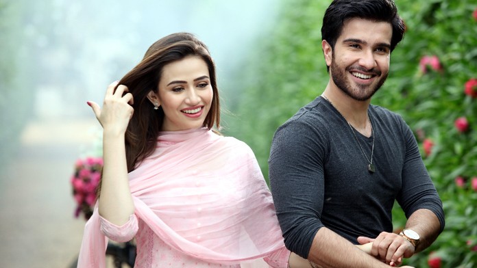 Sana Javed and Feroze Khan