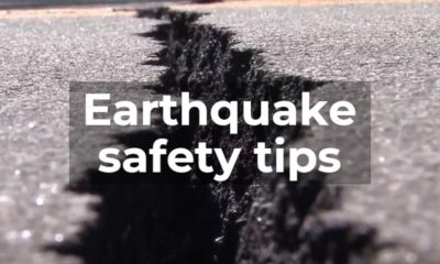 Earthquake tips for safety