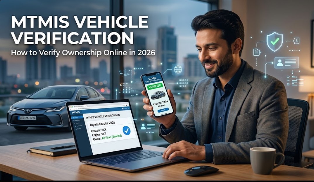 mtmis vehicle verification Pakistan