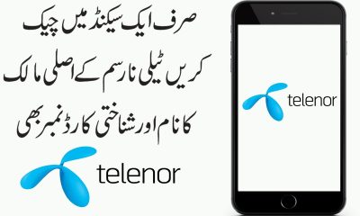 Check Telenor SIM Owner Name