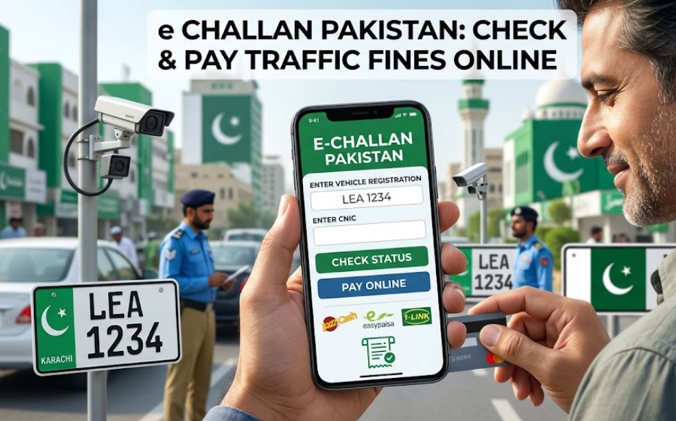How to pay e challan pakistan