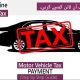 how to pay online motor vehic;e tax in sindh