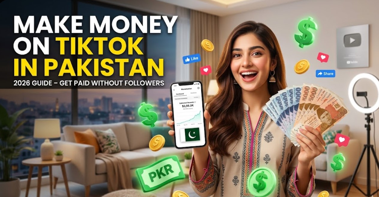 make money on TikTok in Pakistan guide 2026