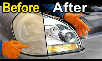 How To Clean Car Headlights 