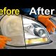 How To Clean Car Headlights 