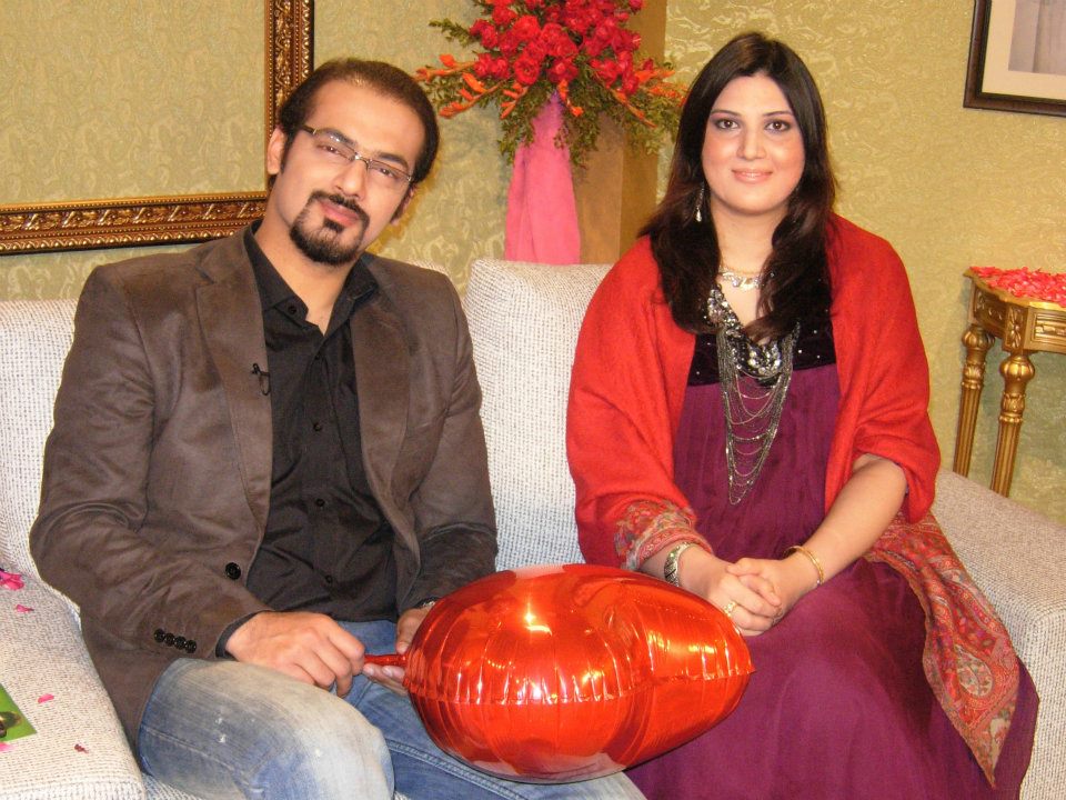 actor zahid ahmed with wife