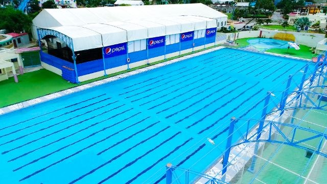 Pavilion End Club swimming pool 