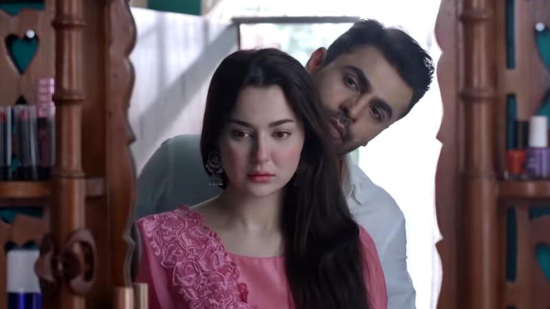 Hania Amir and Farhan Saeed