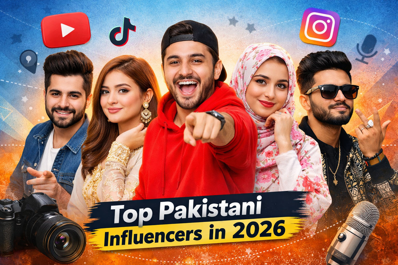Top Pakistani influencers in 2026