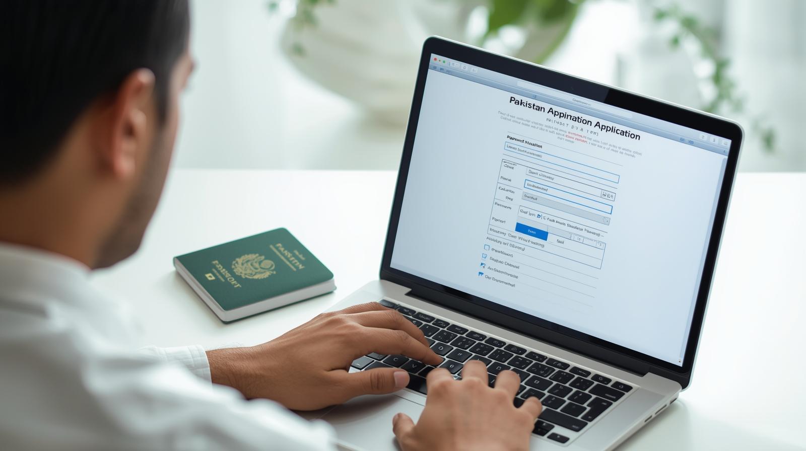 passport online apply Pakistan step by step guide