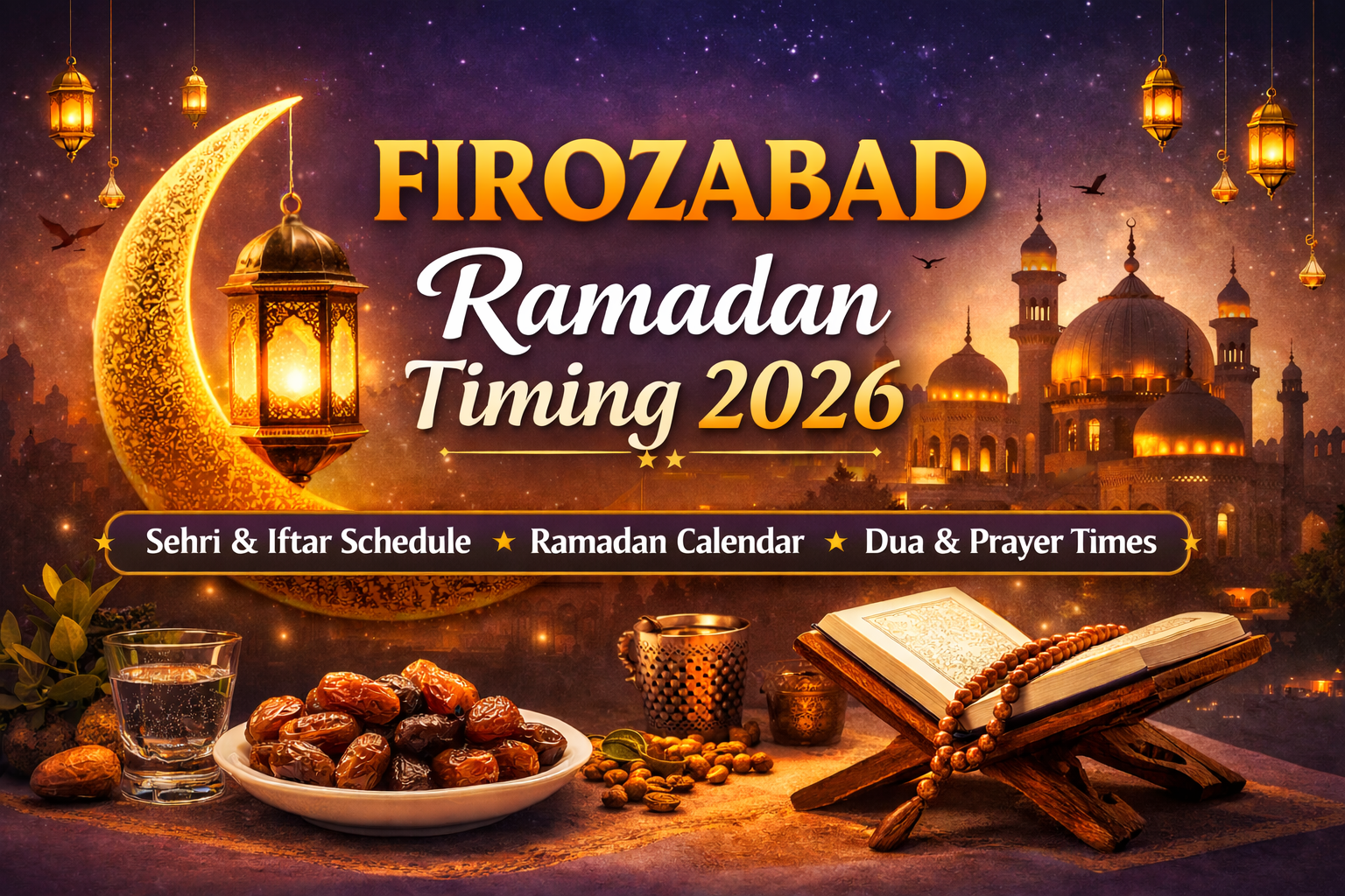 Firozabad Ramadan Timing