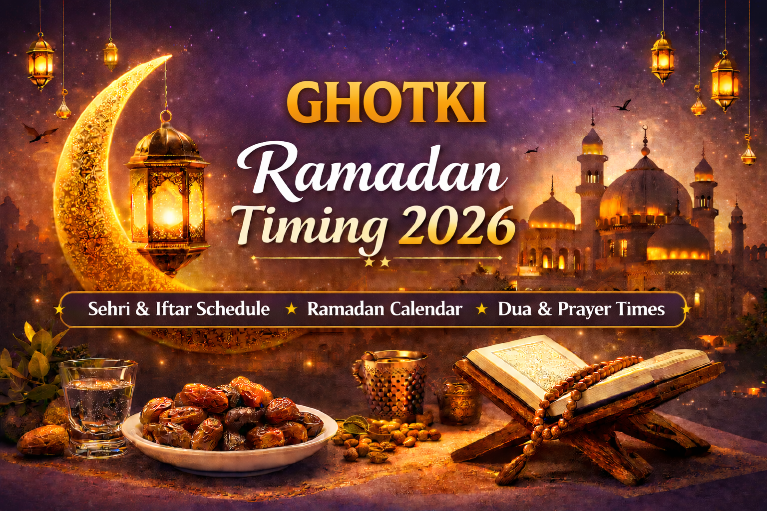Ghotki Ramadan Timing