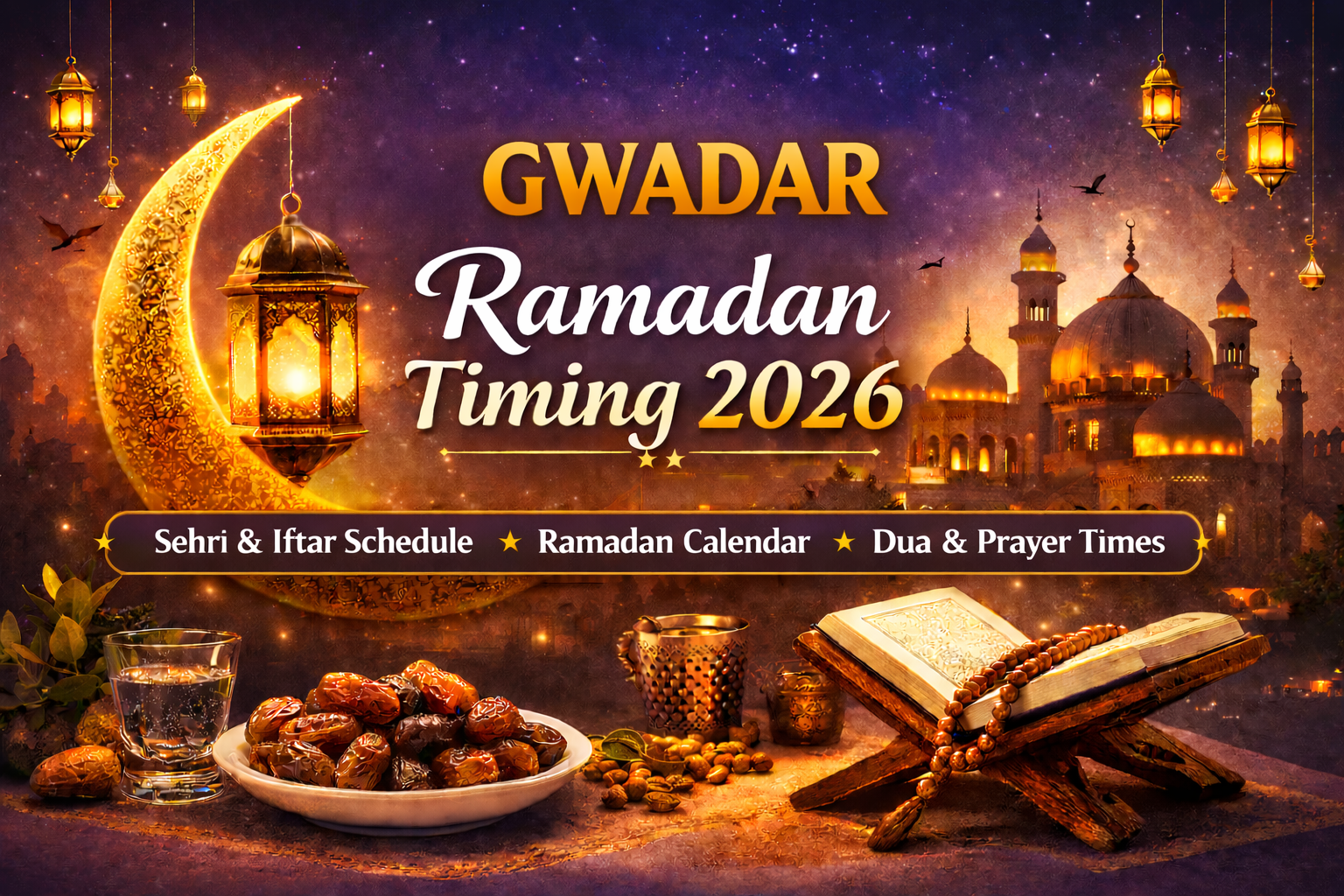 Gwadar Ramadan Timing