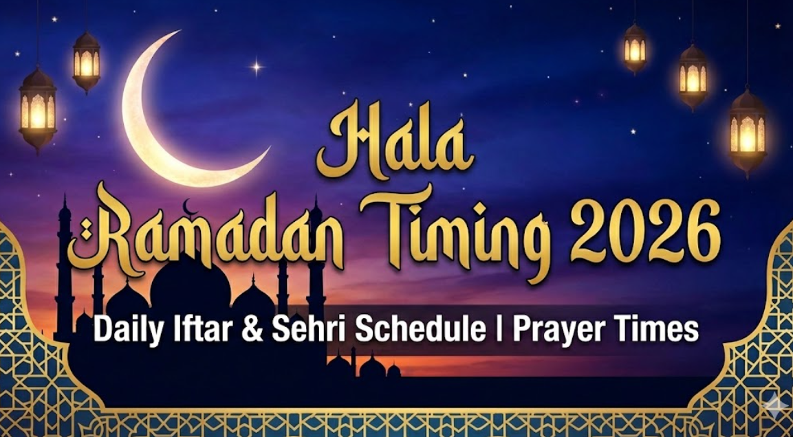 Hala Ramadan Timing 2026