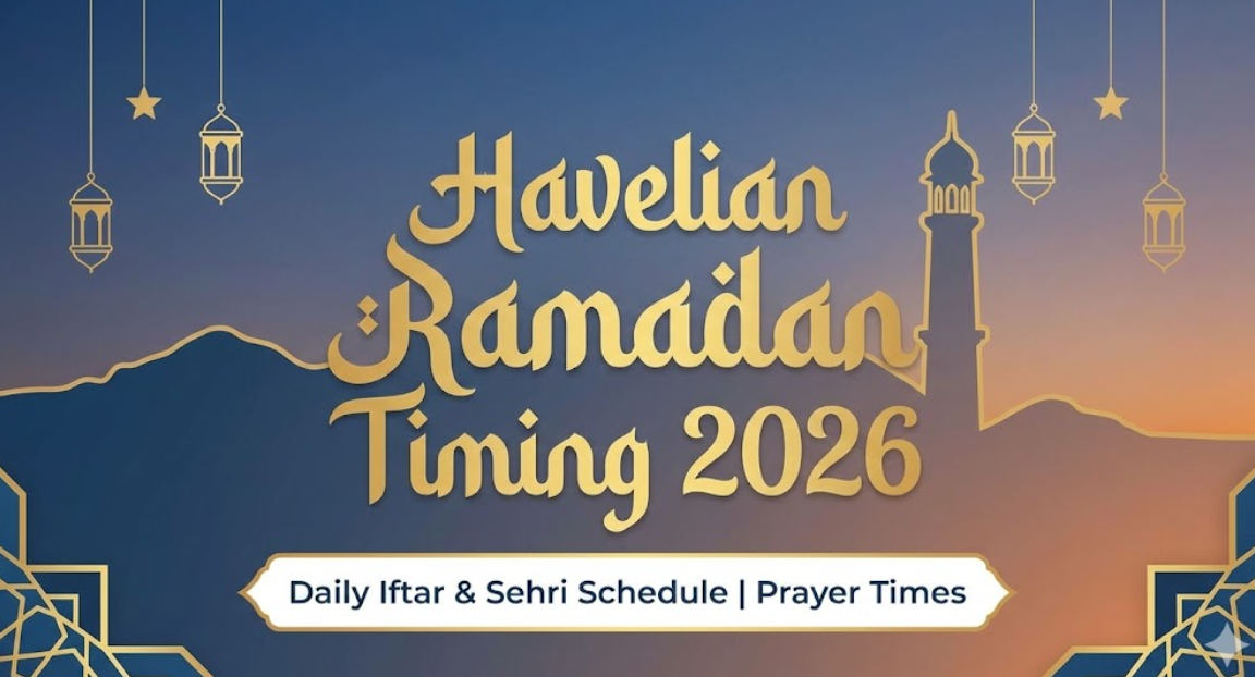 Havelian Ramadan Timing 2026