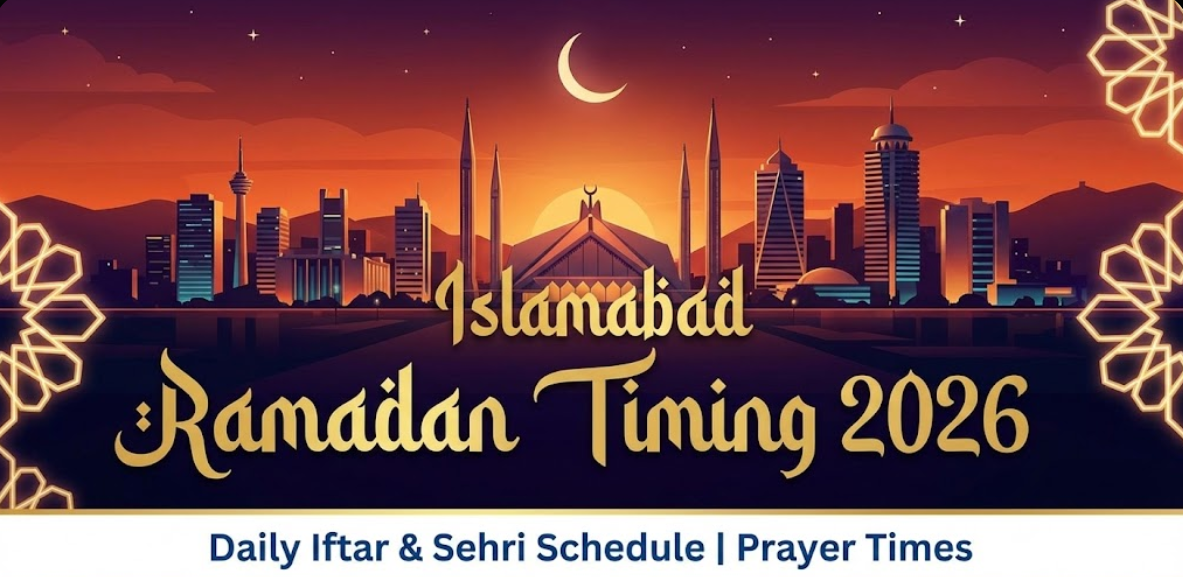 Islamabad Ramadan Timing 2026