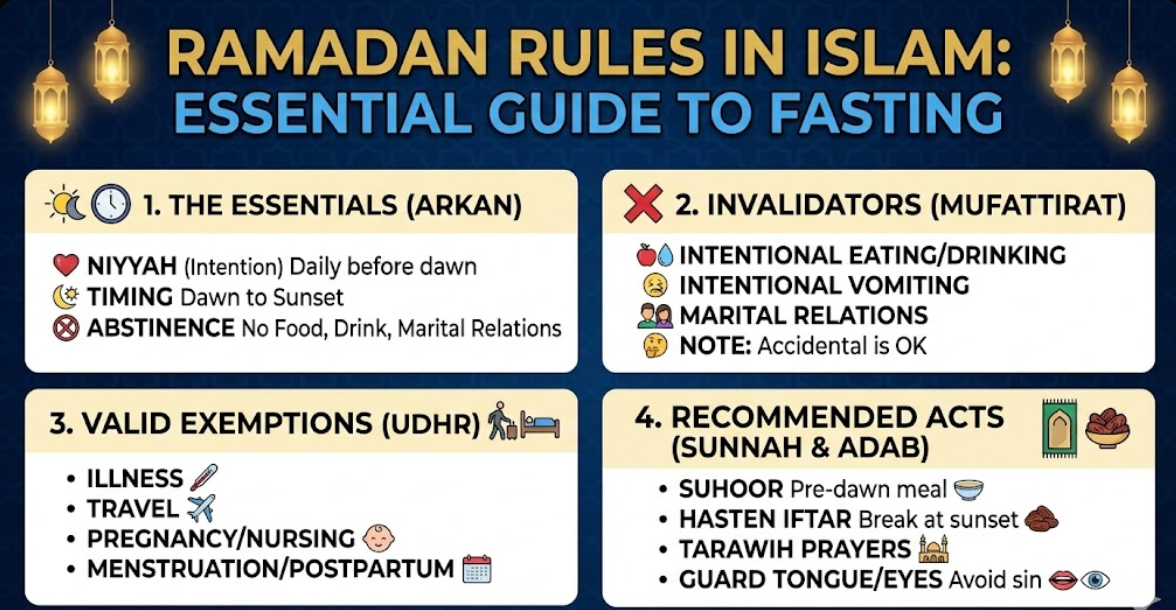 Ramadan Rules in Islam