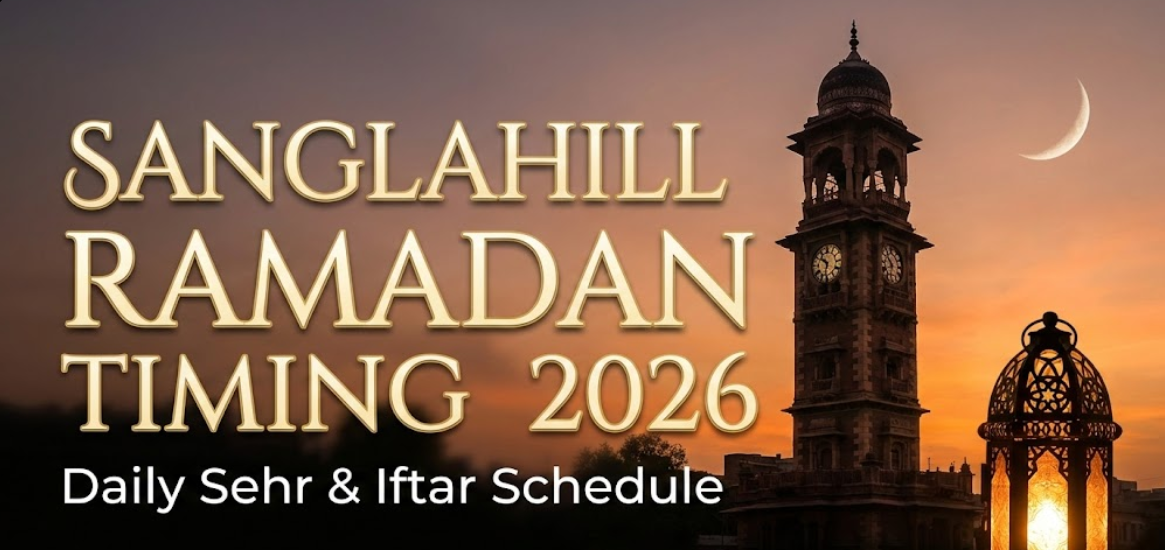 Sanglahill Ramadan Timing 2026