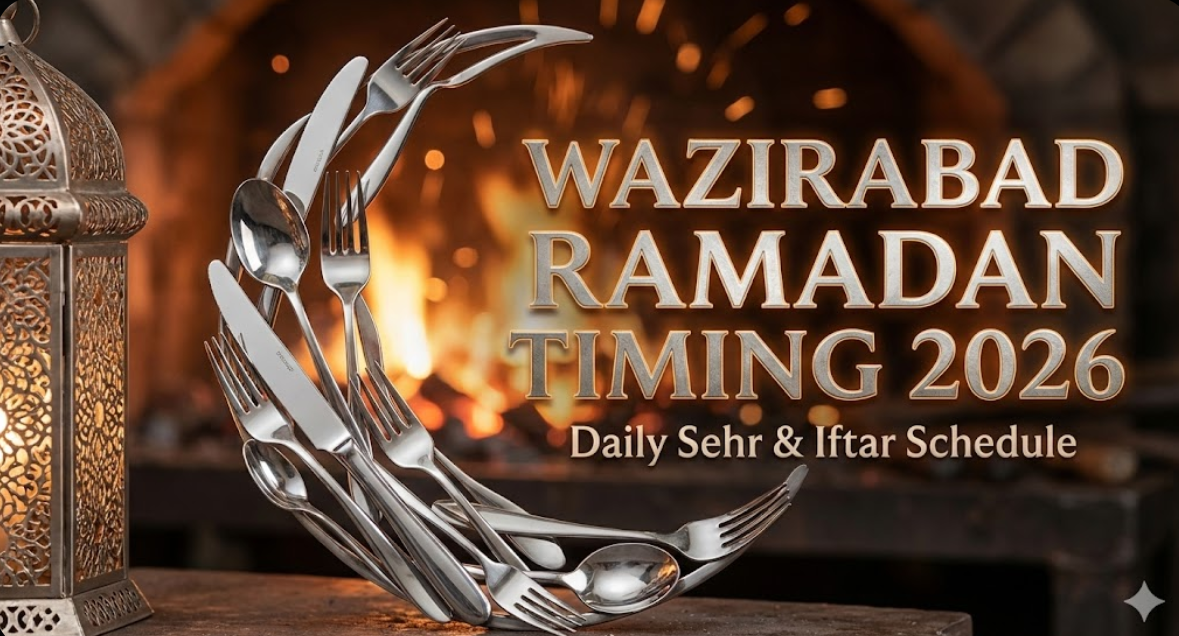 Wazirabad Ramadan Timing 2026