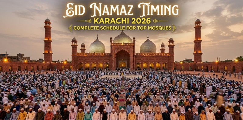 Eid Namaz Timing In Karachi 2026