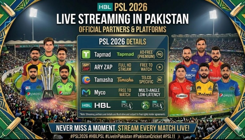 PSL 2026 Live Streaming in Pakistan