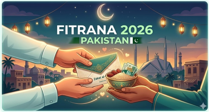 fitrana amount in pakistan 2026