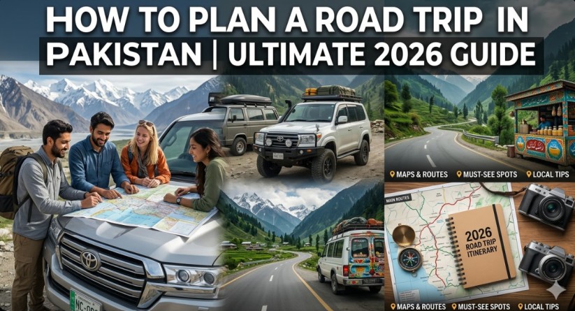 how to plan road trip in pakistan