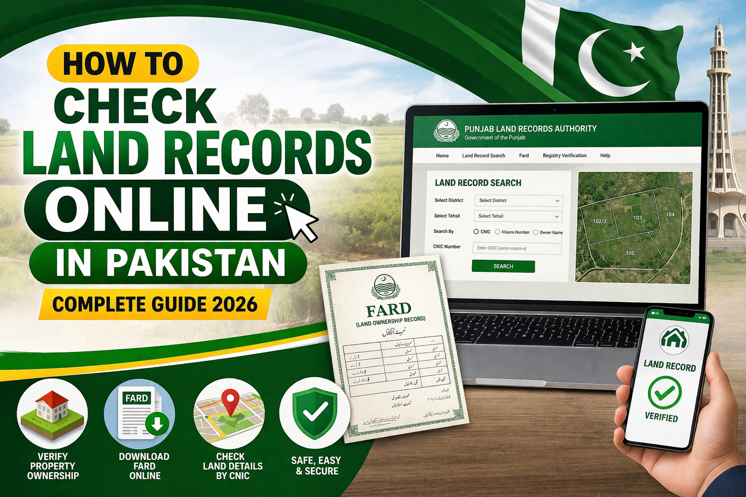 land record online Pakistan