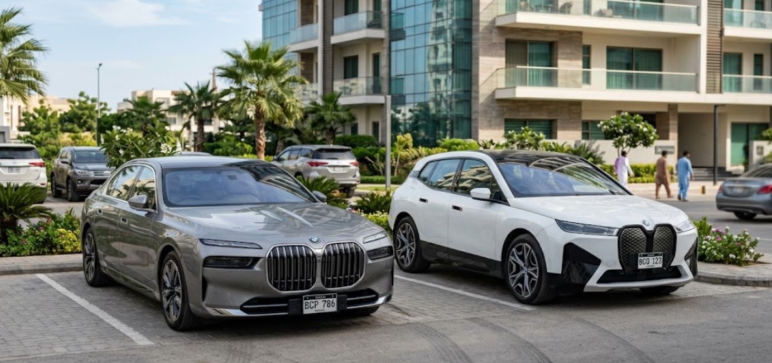 Modern luxury cars Pakistan