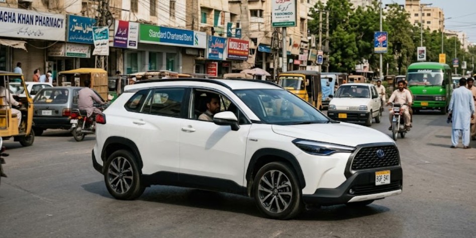 fuel efficient cars Pakistan Corolla Cross