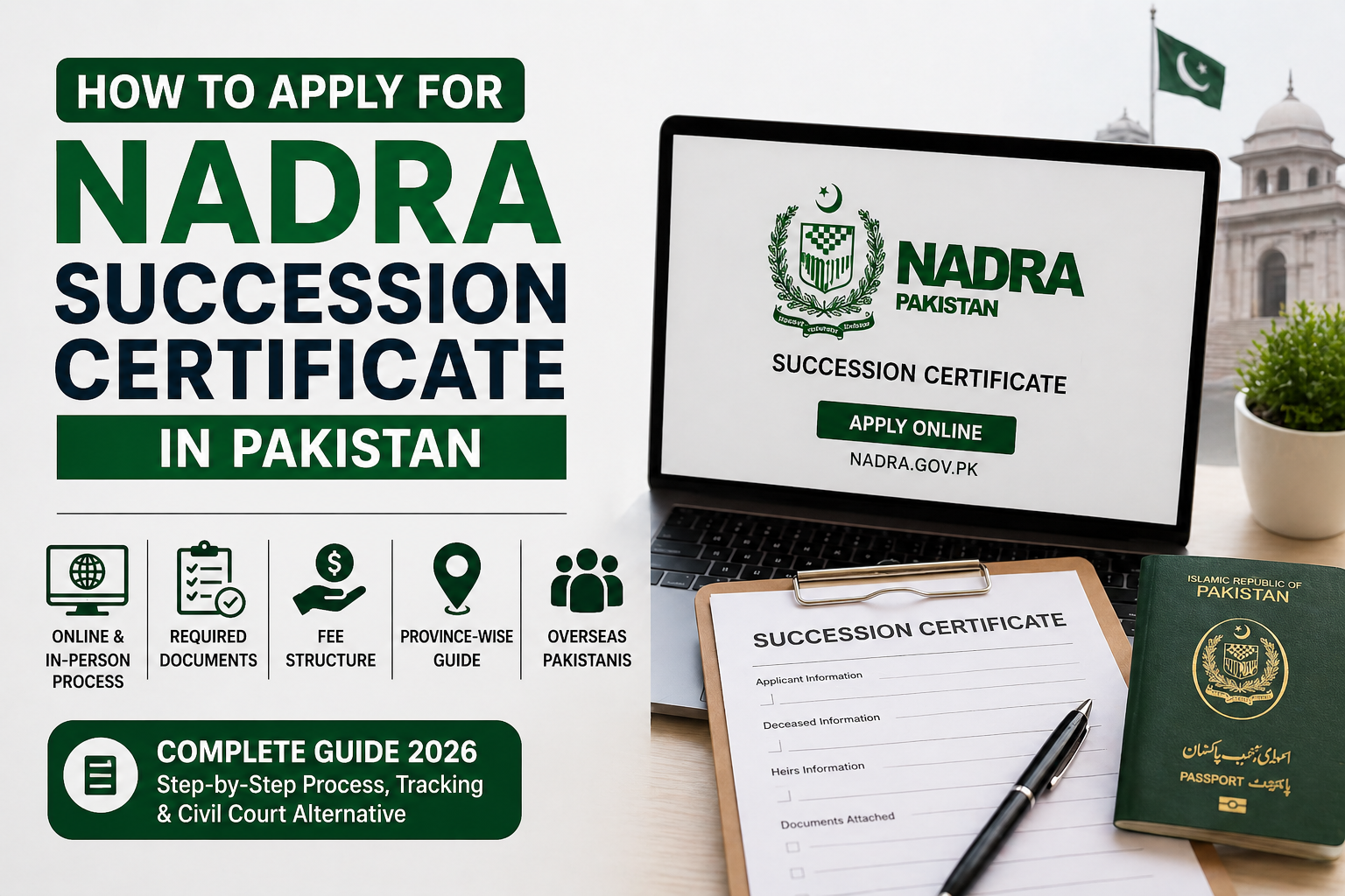 succession certificate of NADRA