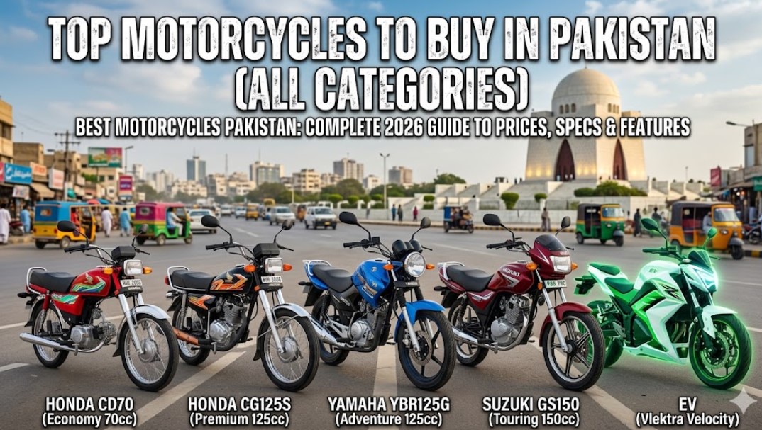 best motorcycles Pakistan
