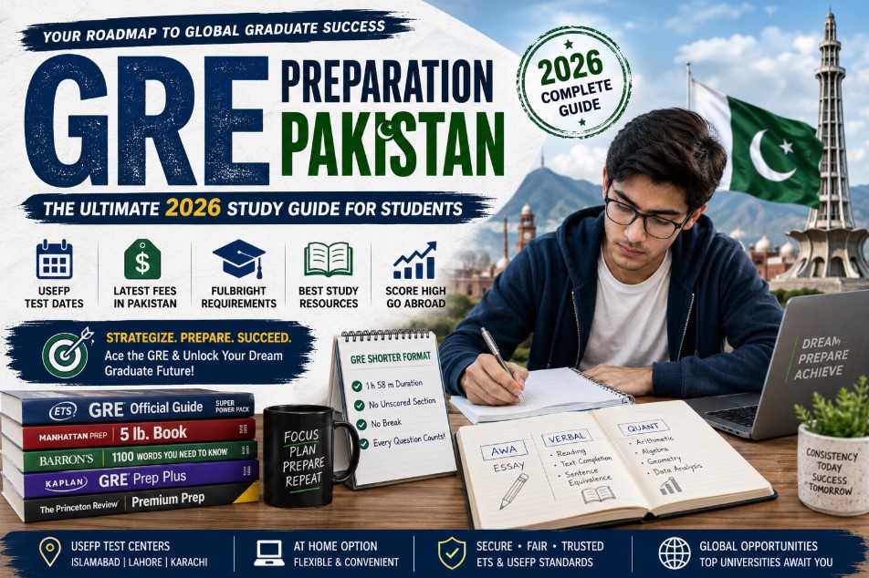 GRE preparation Pakistan
