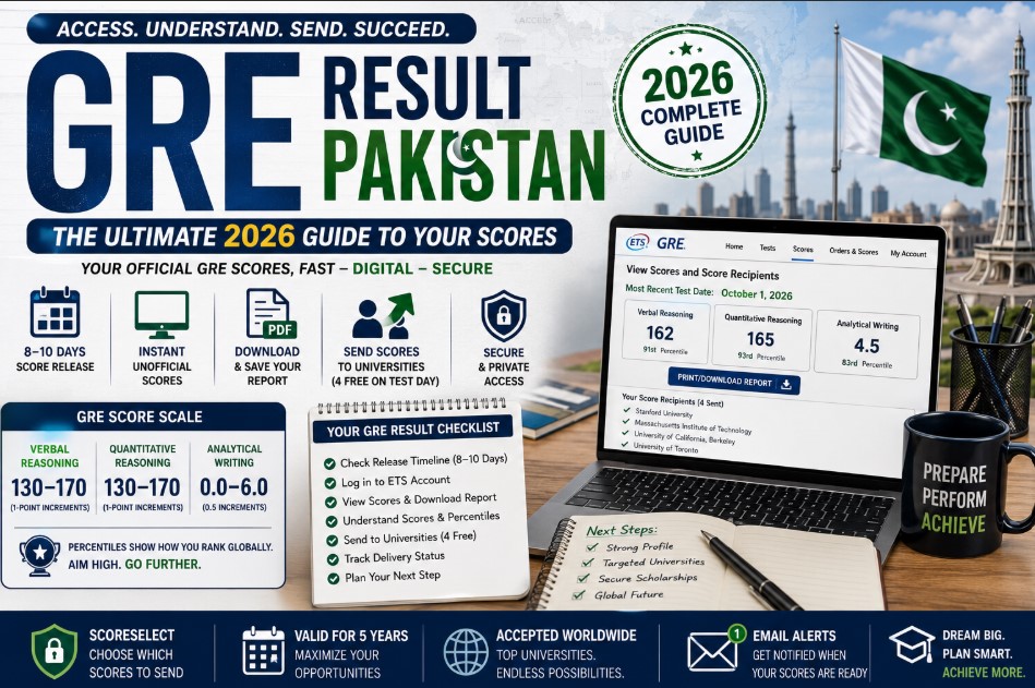 GRE result Pakistan