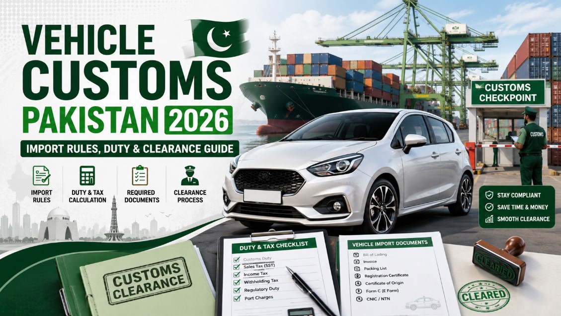 vehicle customs Pakistan 2026 Clearance
