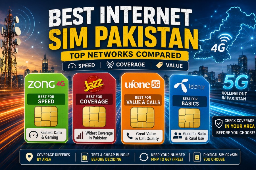 best internet sim Pakistan