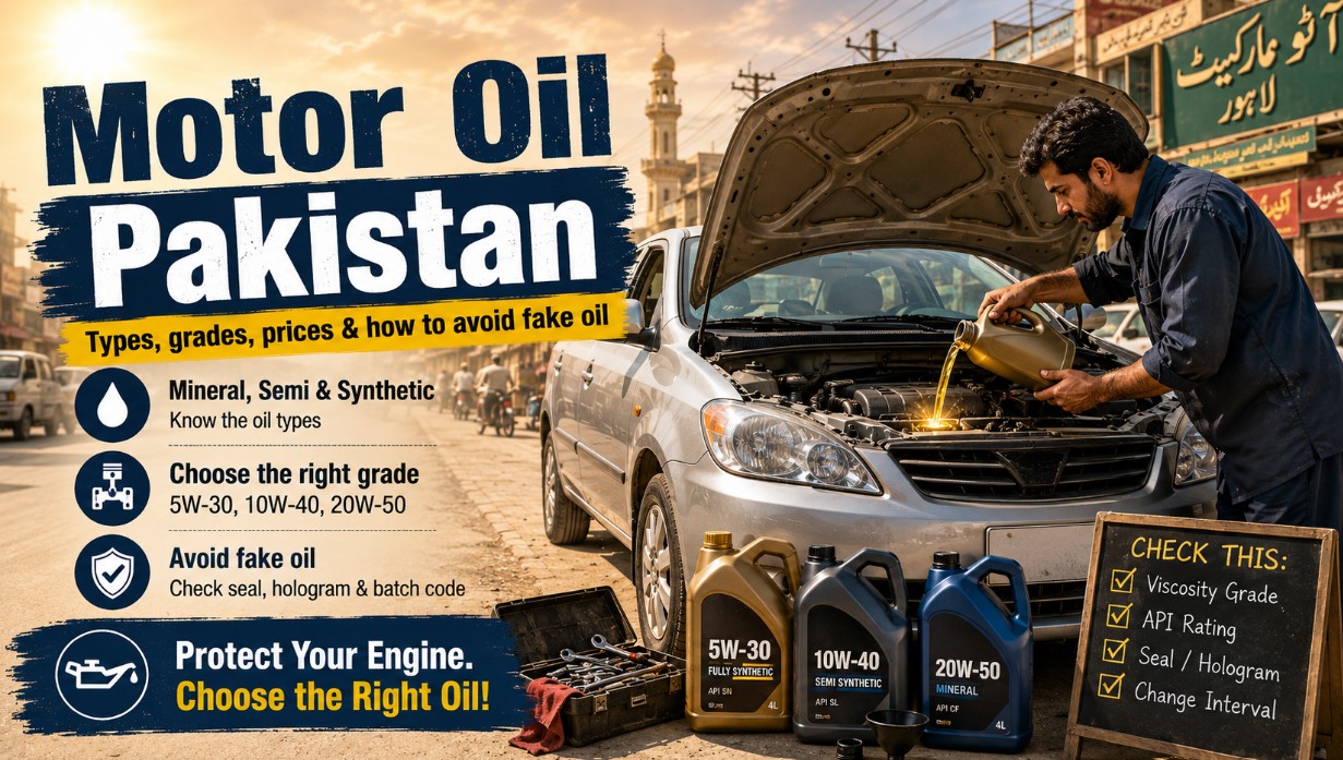 motor oil Pakistan