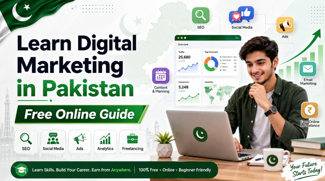 learn digital marketing in Pakistan